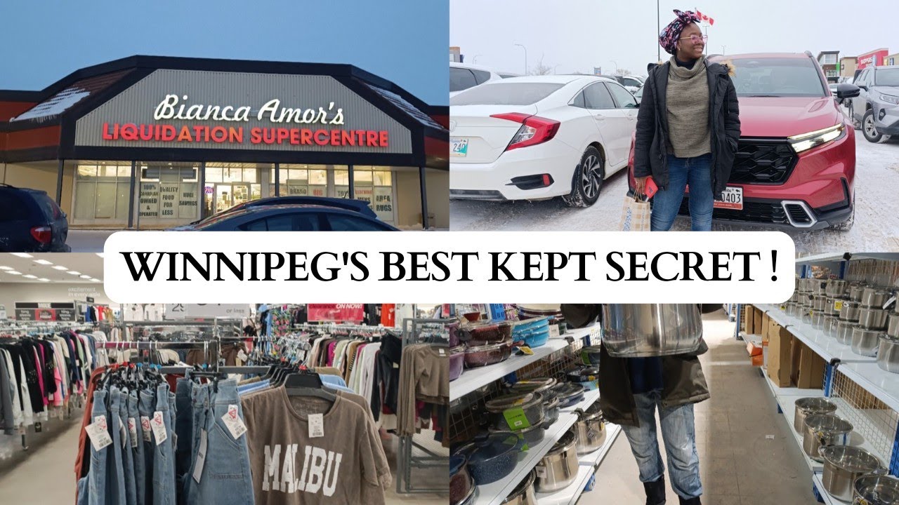 CHECK OUT THIS LIQUIDATION STORE BEFORE GOING TO DOLLARAMA IN WINNIPEG, CANADA 🇨🇦