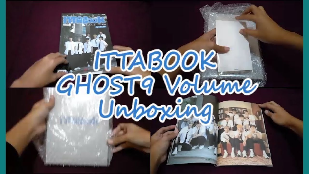 ITTABOOK GHOST9 Volume [Unboxing & Reaction]