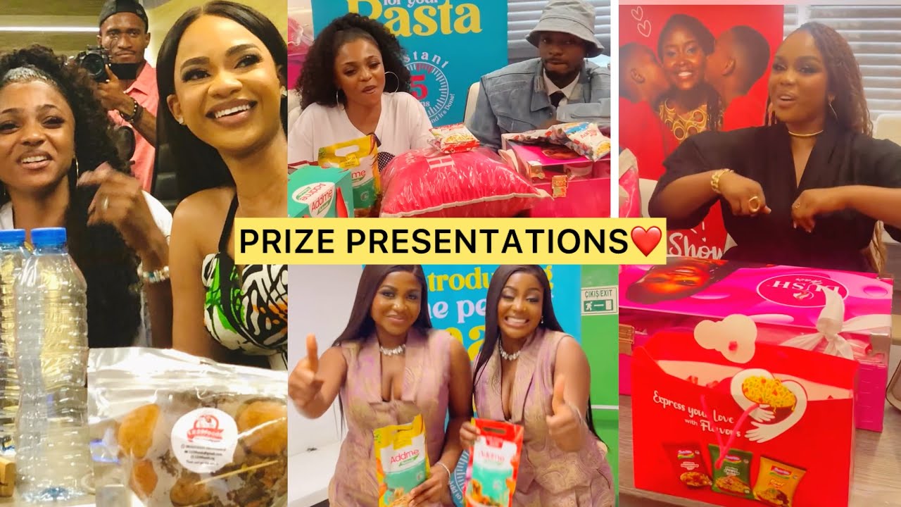 KELLYRAE, VICTORIA, KASSIA, ONYEKA, WANNIXHANDI PRIZE PRESENTATION| BBNAIJA NO LOOSE GUARD| BBNAIJA