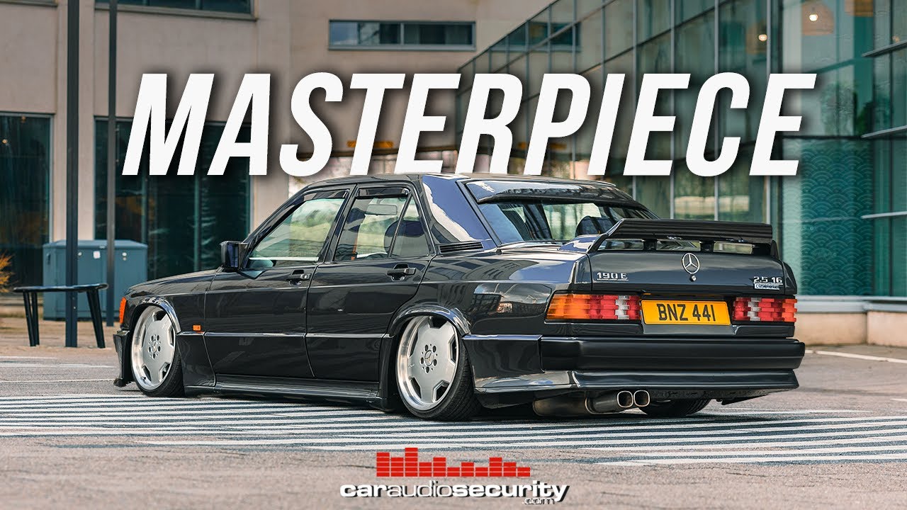 Классический Mercedes-Benz 190E 2.5-16V Cosworth Modified Show Stopper от Dougie's | Автозвук и б...