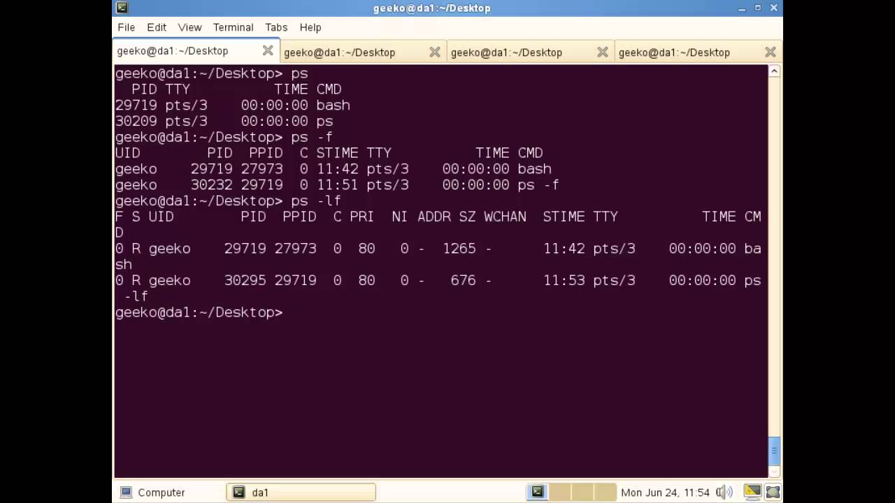 Managing Linux processes with PS and KILL