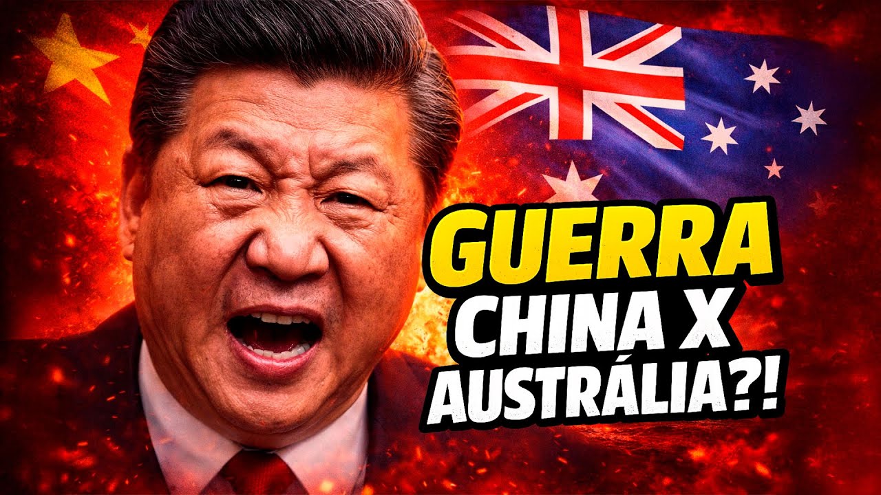 🛑 AUSTRÁLIA desafia a CHINA e risco de CONFRONTO cresce!