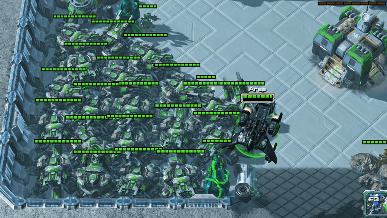Ares Bases can Solo the Zerg! Kerrigan Survival