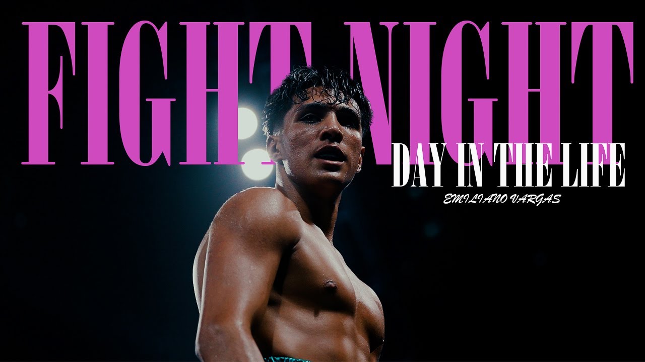 FIGHT NIGHT: Day in the life | Emiliano Vargas
