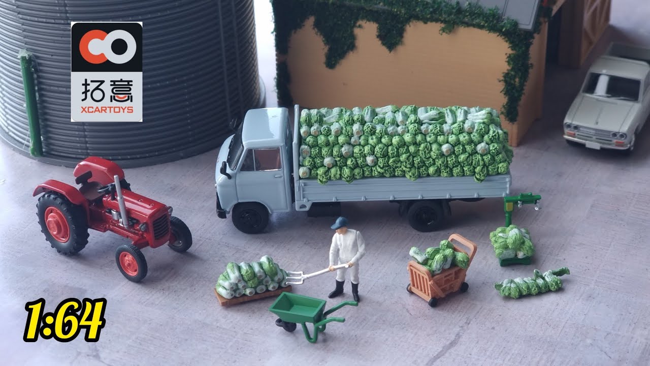 Chinese cabbage truck Xcartoys Unboxing Review!