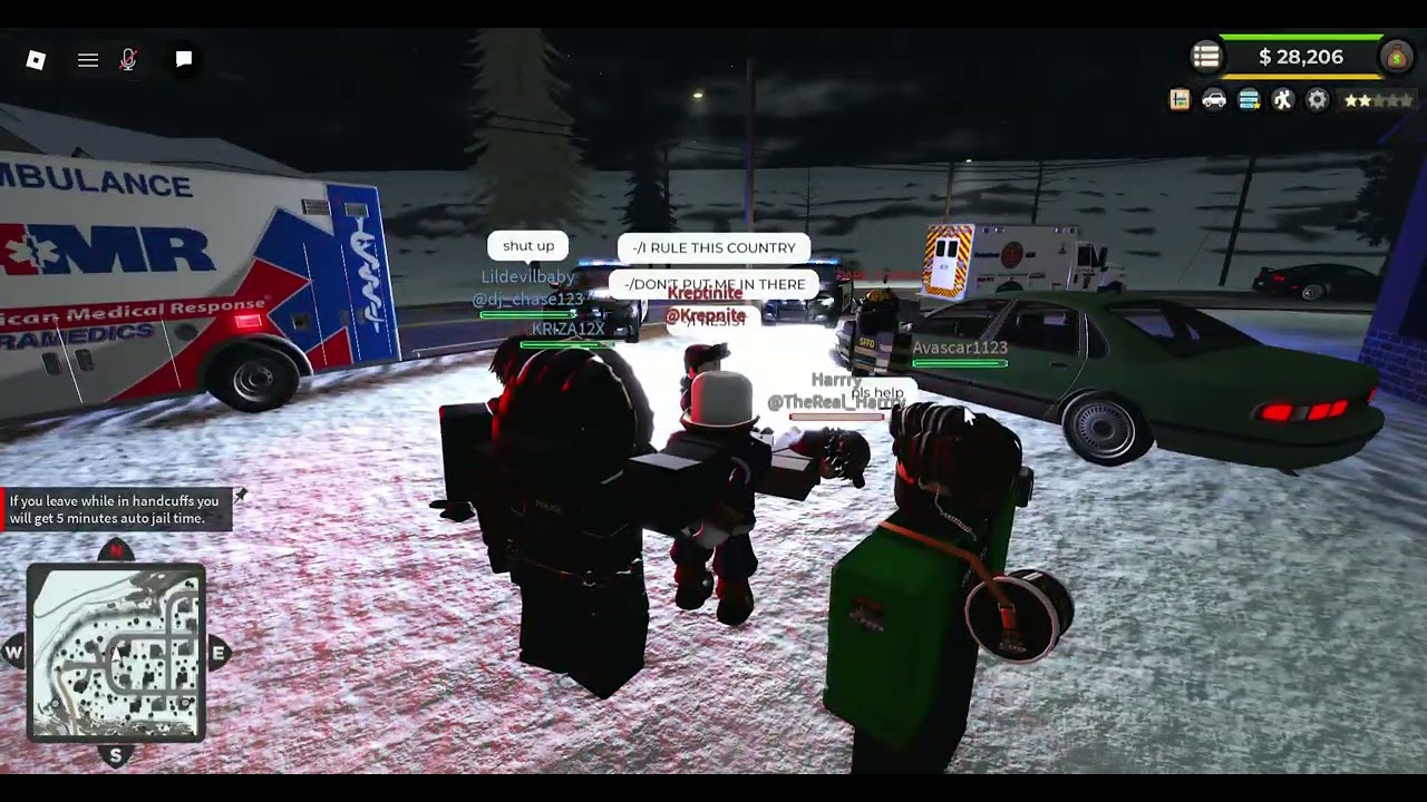 Roblox: ER:LC Injustices // Gameplay