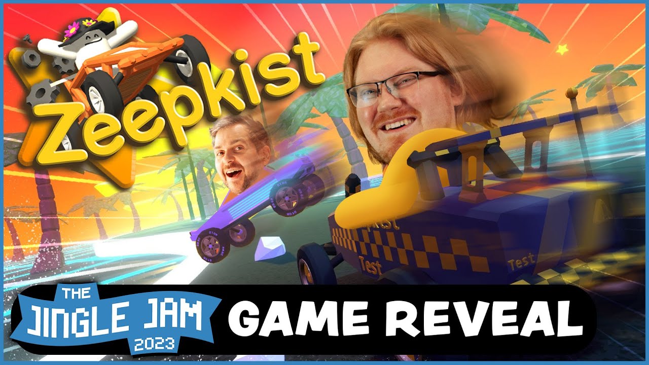 Zeepkist is the NEW GTA Races!! | Jingle Jam Game Reveal