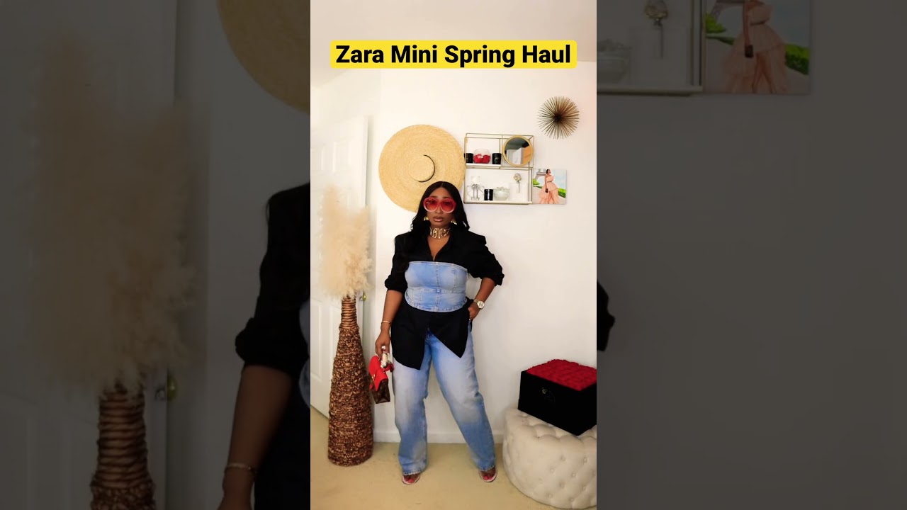Zara Mini Spring Haul #zarahaul #zaraspring #springhaul #zara #zaratryonhaul