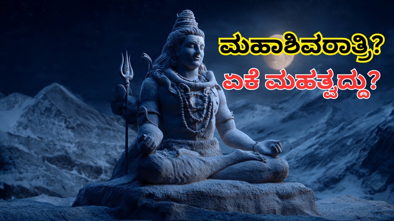 Why Mahashivaratri Is So Powerful? | ಶಿವ ತತ್ತ್ವ Explained