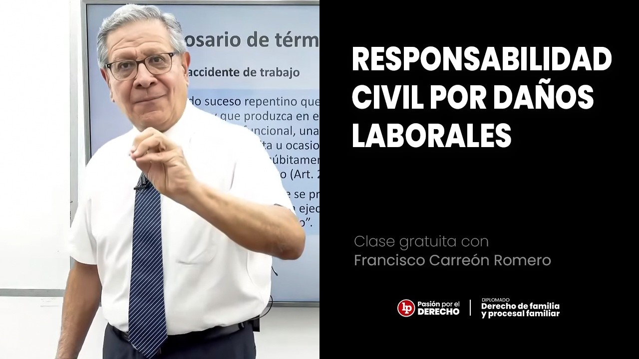 Clase Gratuita en vivo: Responsabilidad civil por daños laborales