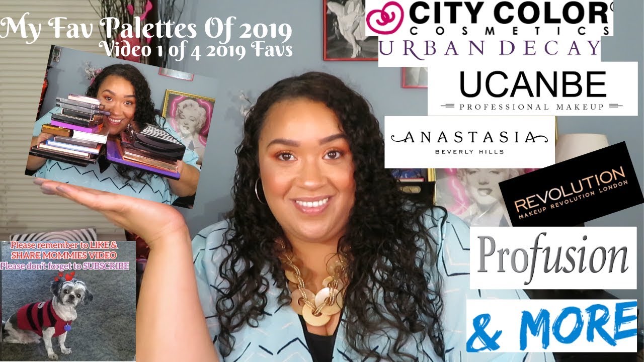 2019 Favs:Ep#1 Fav Palettes|Affordable,Palette Dupes, Highend|Tasha St James