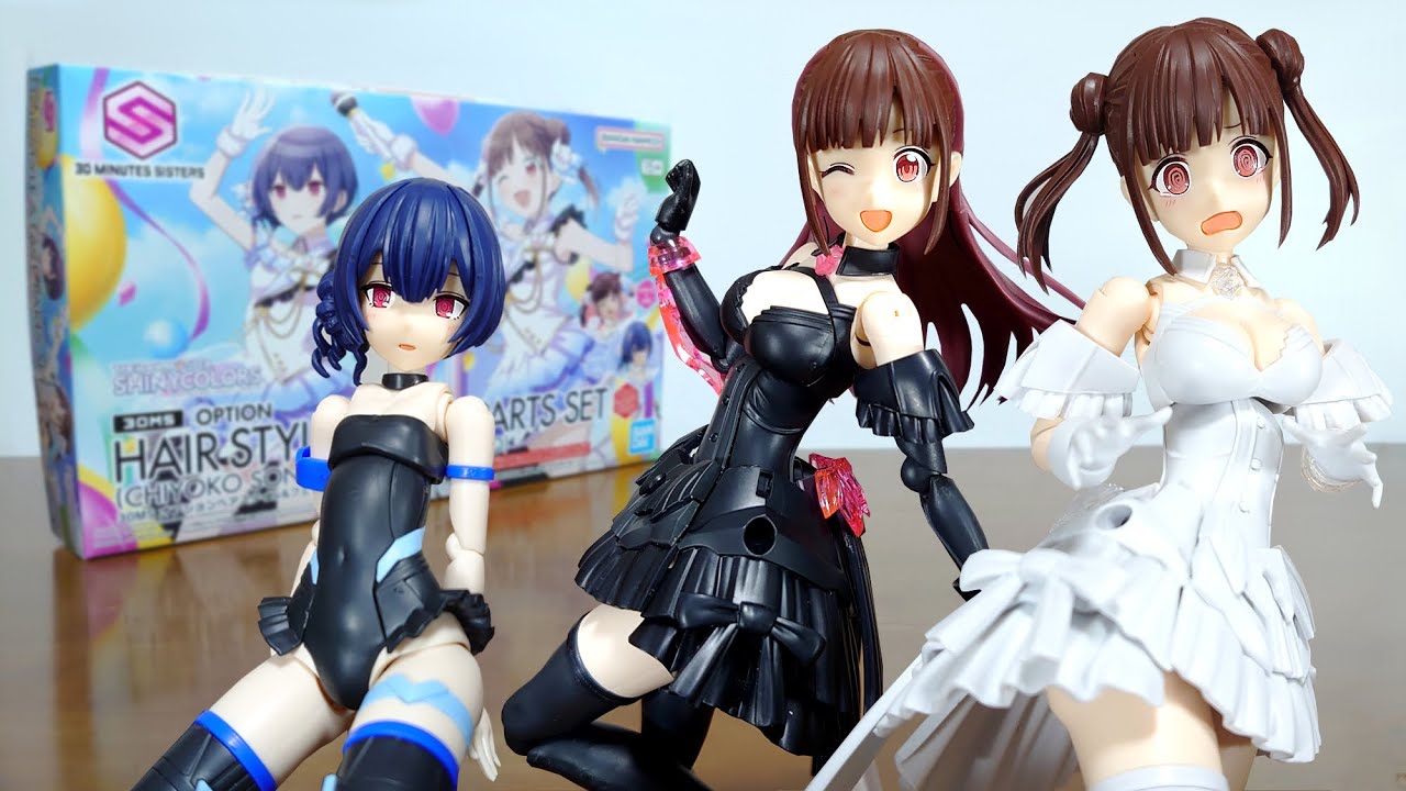 【月曜が近いよ～30MSコラボに新ユニットが登場！？】30MS オプションヘアスタイル&フェイスパーツセット(園田智代子/杜野凛世)　レビュー