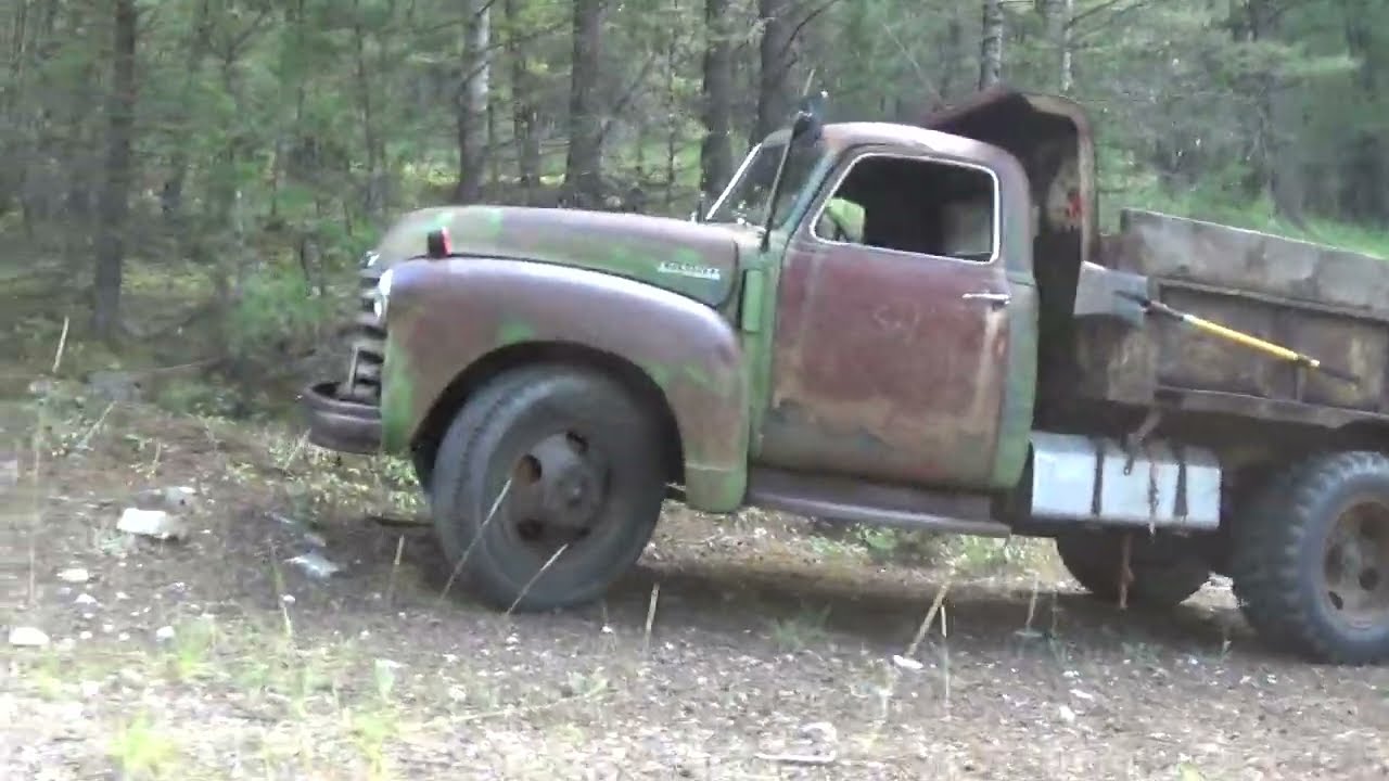 Will the 1948 chevy dump truck make it up a old mining road? Hump day edition! can it do 25 mph?