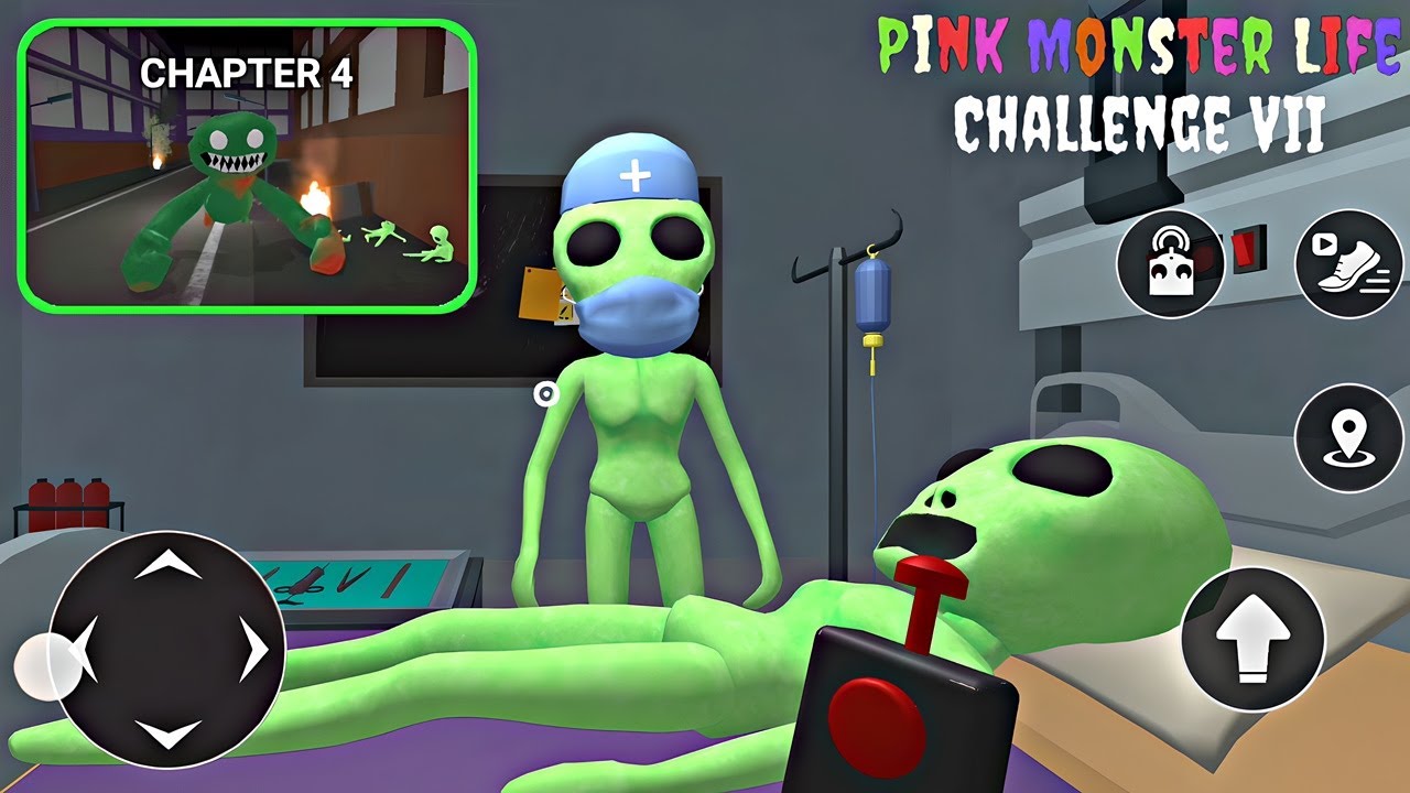 Pink Monster Life Challenge 7 | New Update | Chapter 4 Full Gameplay