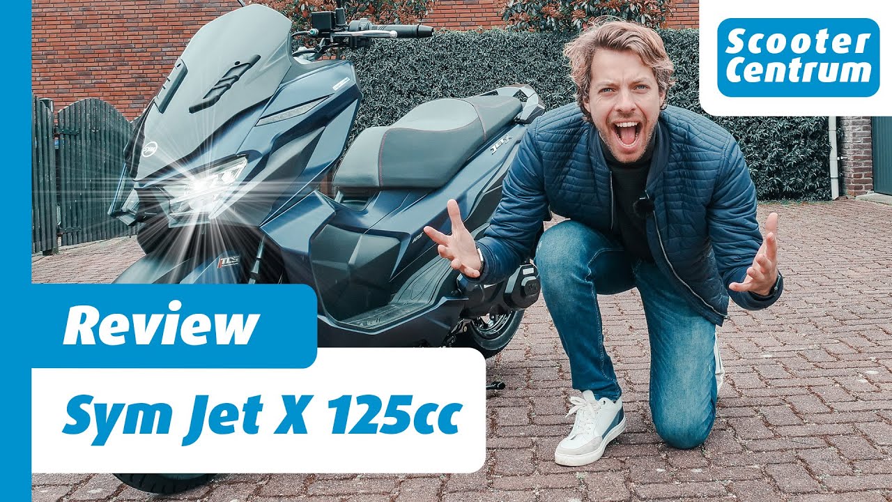 DE BESTE 125CC MOTORSCOOTER VOOR MINDER DAN €4200 !?  - DE SYM JET X 125CC MET ABS 😁