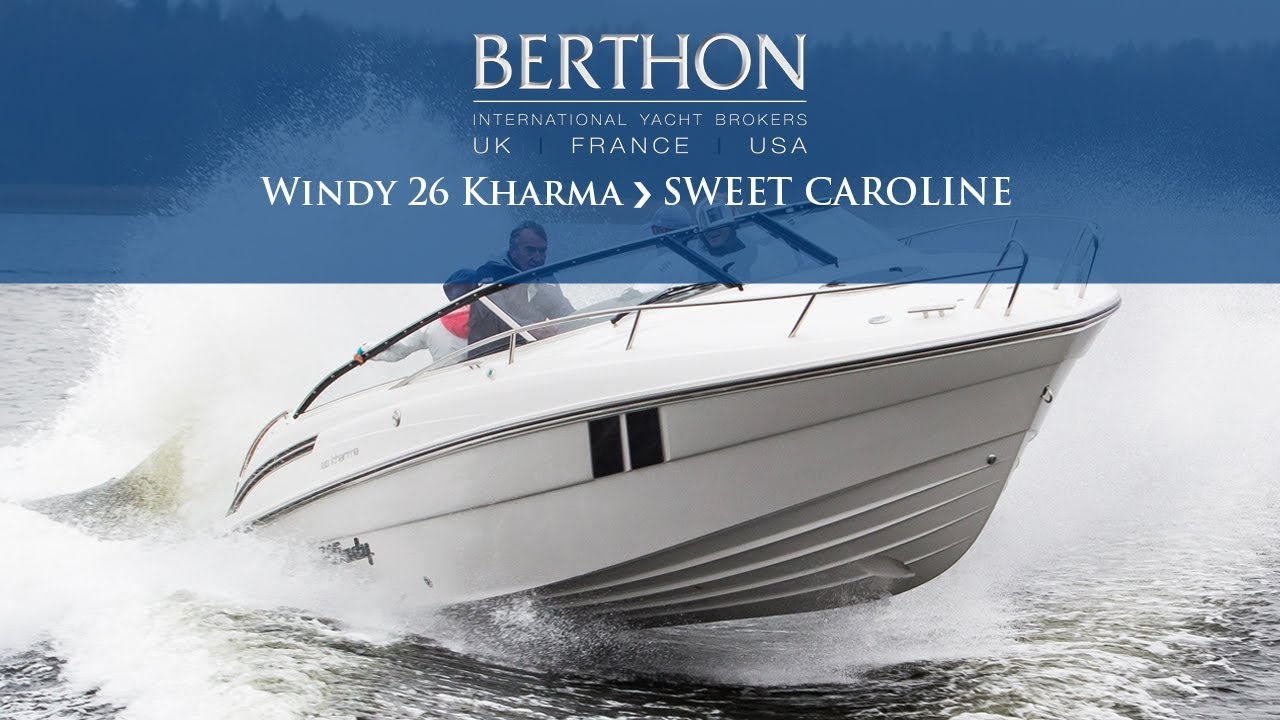 [OFF MARKET] Windy 26 Kharma (SWEET CAROLINE) - Yacht for Sale - Berthon International Yacht Brokers