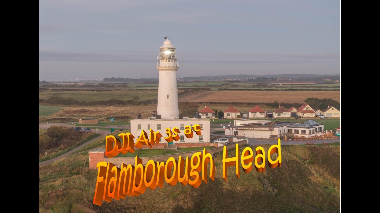 DJI Air 3s at Flamborough Head