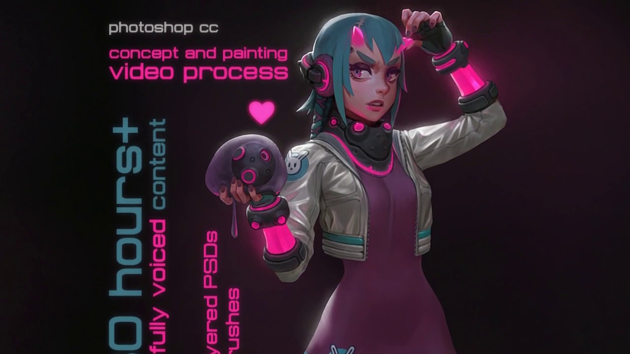 Lim3 chan   photoshop digital painting tutorial sample