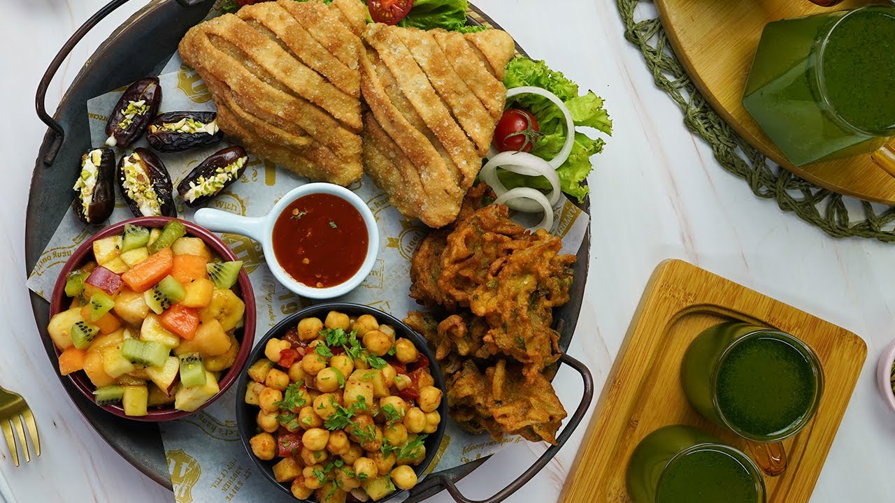 Iftar Platter Recipe by SooperChef (Ramzan Special Recipes)