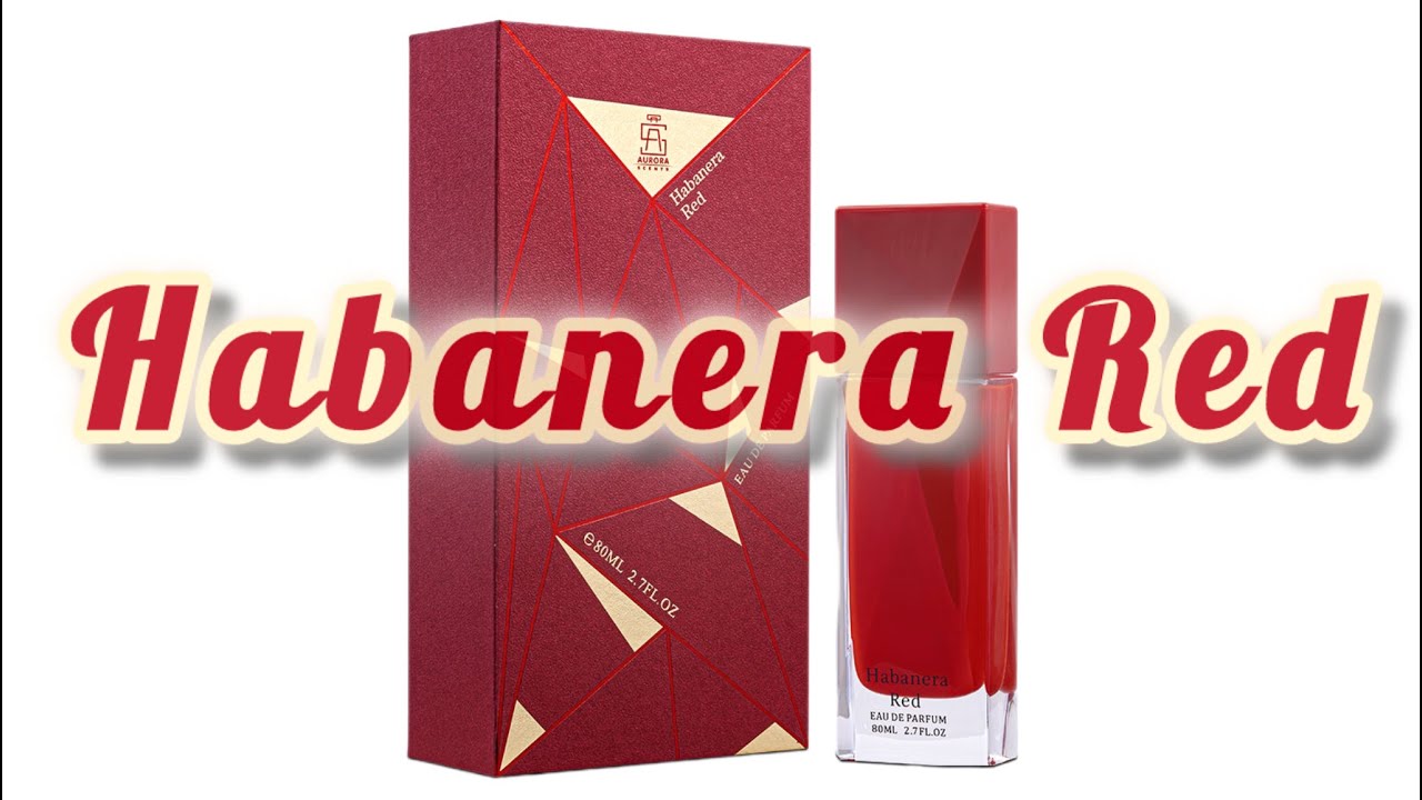Aurora Scents Habanera Red. Груша в цветах и в кофейной пенке.