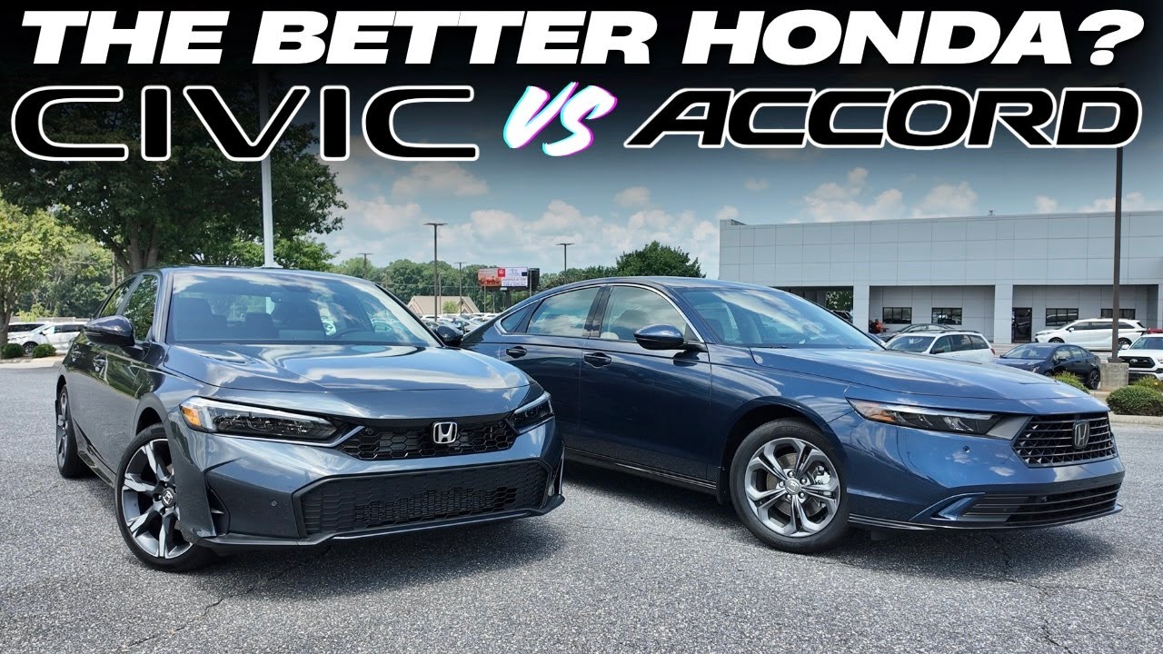 2026 Honda Civic Sport Touring Hybrid or Honda Accord EXL Hybrid: What’s The Better Sedan?