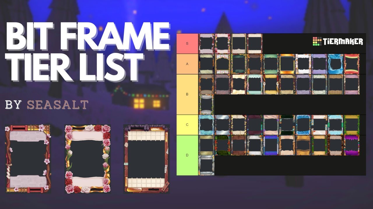 Rating EVERY BIT FRAME in Karuta! (Bit Frame Tier List)