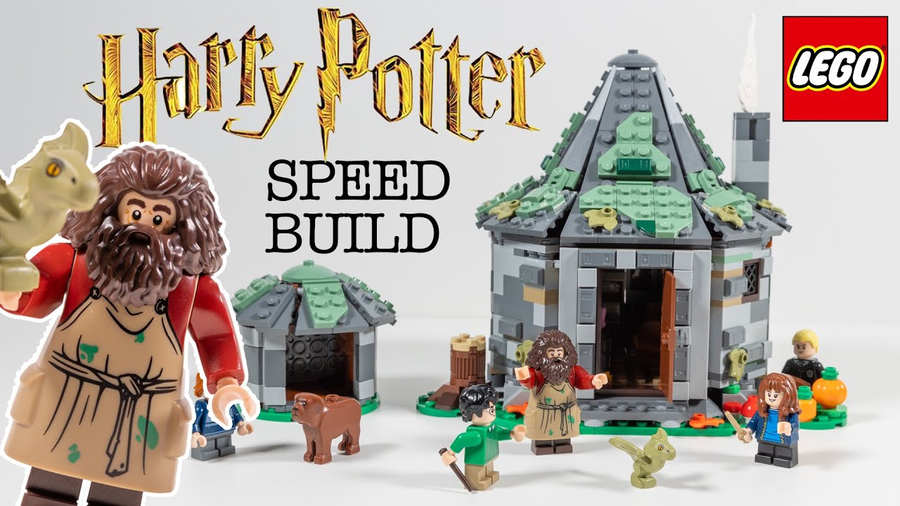 LEGO Harry Potter Speed Build — Хижина Хагрида: Неожиданный визит — 76428