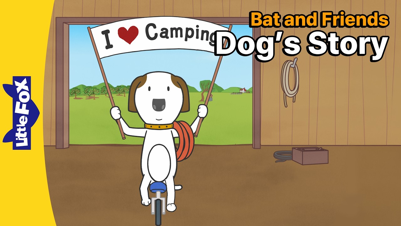 Dog’s Story – The Brave Farm Guard | Bat and Friends | Little Fox