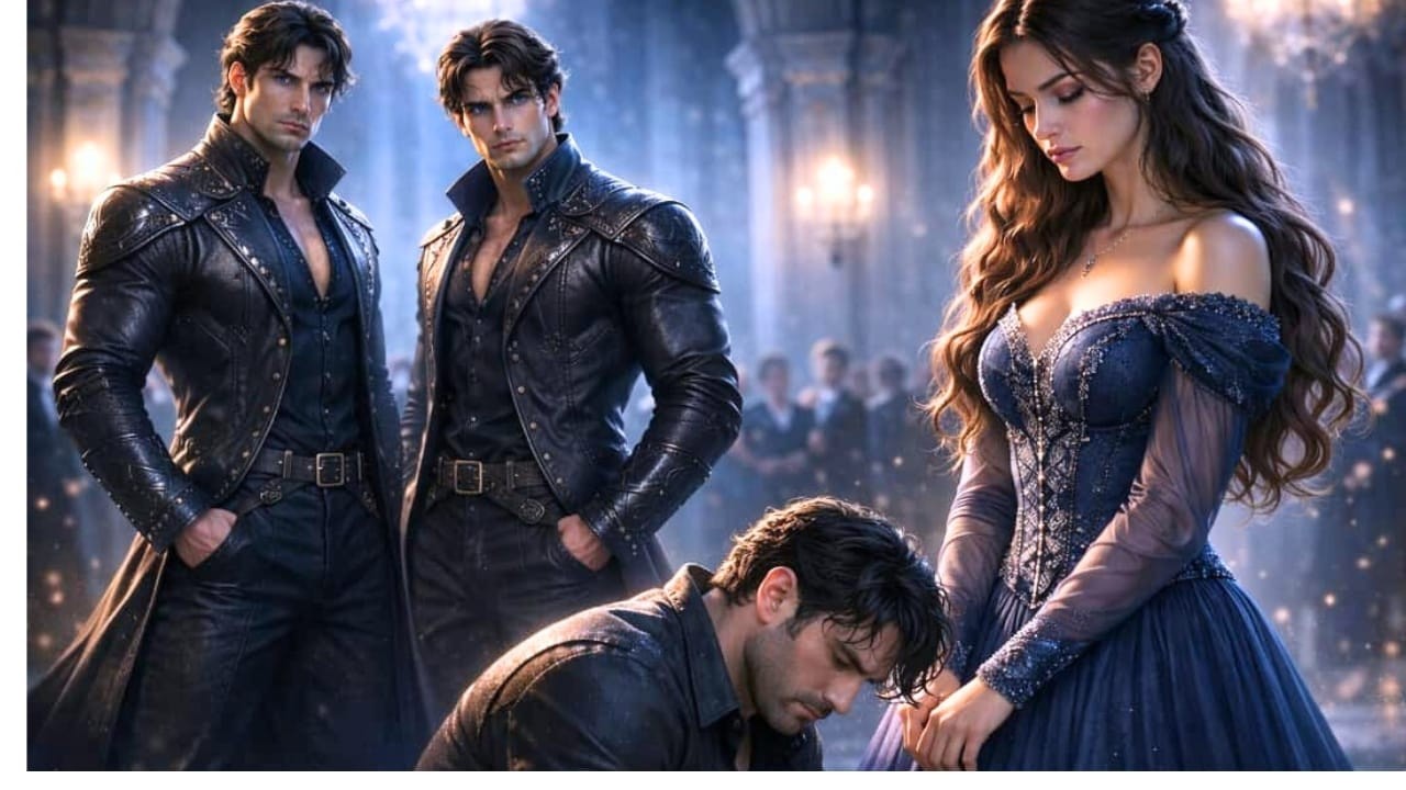 SHE WATCHED HER MATE REJECT HER AT THE MOON BALL BUT HE FELL TO HIS KNEES WHEN TWIN ALPHAS CHOSE HER