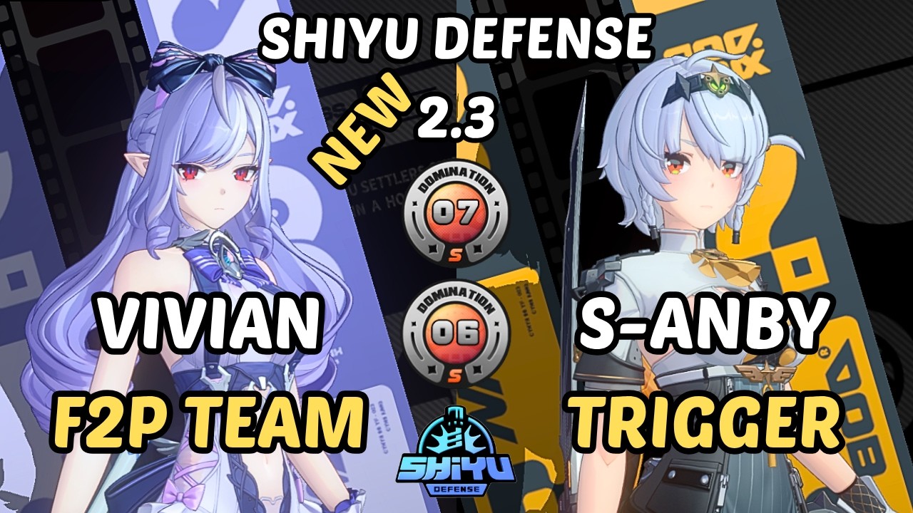 M0W0 Vivian Piper Nicole F2P Team x Anby Trigger ZZZ | NEW Shiyu Defense 6-7 | Zenless Zone Zero 2.3