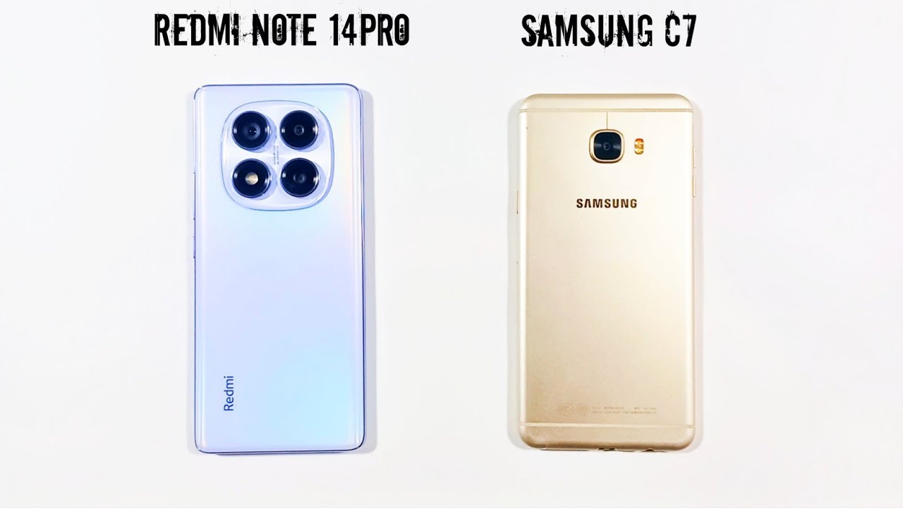 Redmi Note 14 Pro Vs Samsung Galaxy C7 | Speed Test & Comparison