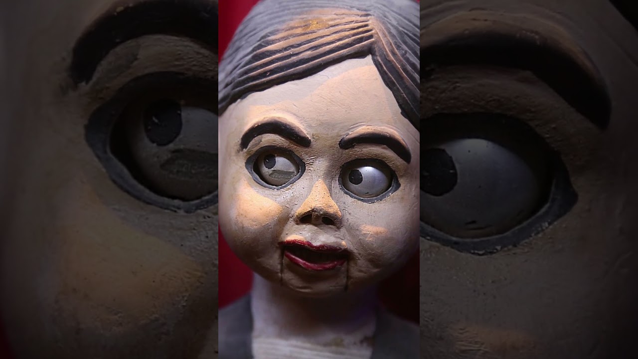 Does this doll move on its own?! #dolls #creepy #horrorstories