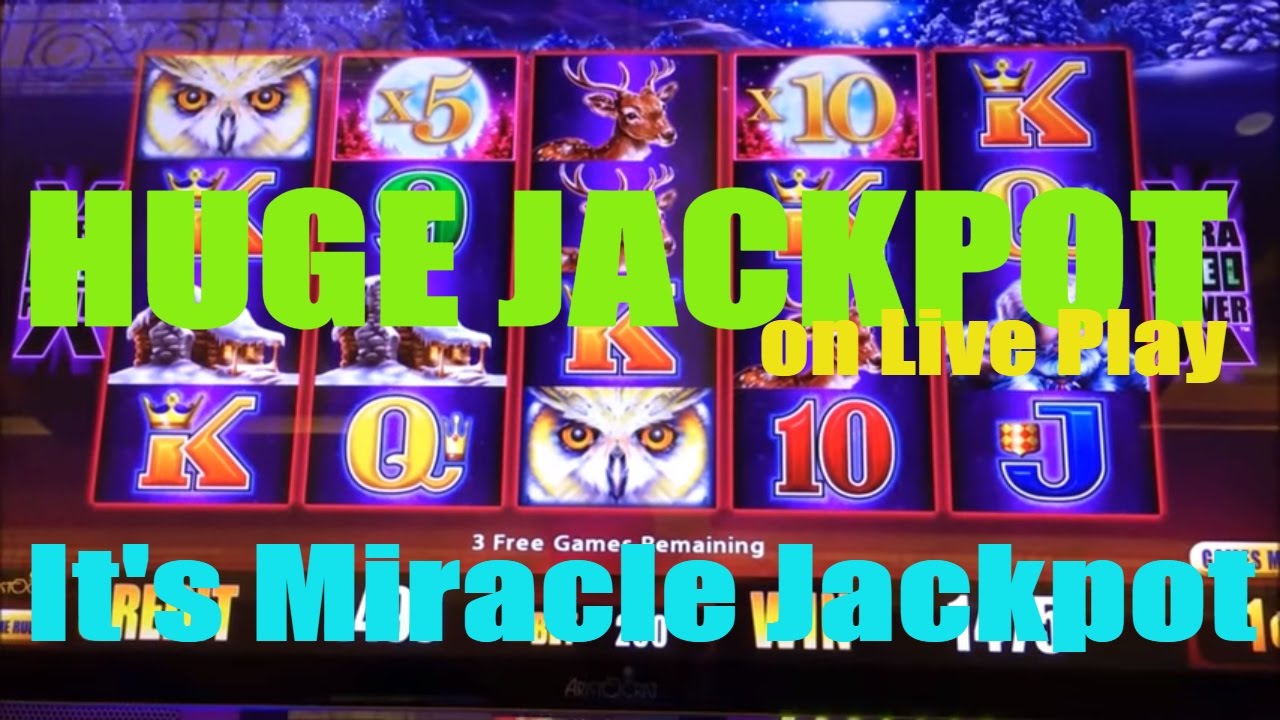 ★Miracle ! HUGE JACKPOT! ★Timber Wolf Deluxe Slot HAND PAY ! ★☆MAX30(#15)☆$2.50 MAX BET All Live !