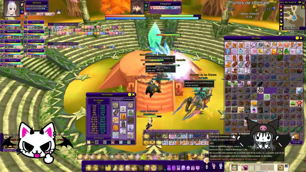 【Grand Fantasia Violet】GvG ~ Manhosas vs GlaDiaDoReS