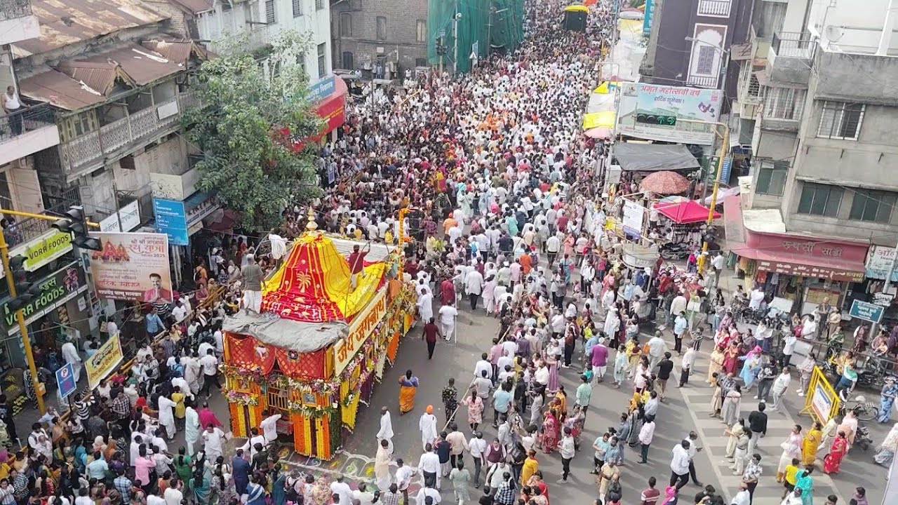 ISKCON NVCC Pune Sri Jagannath Rath Yatra 2025
