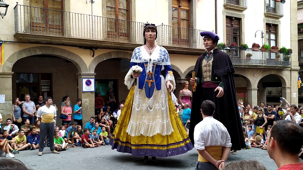 Trobada de Gegants a Solsona - Ball dels Gegants de Molins de Rei