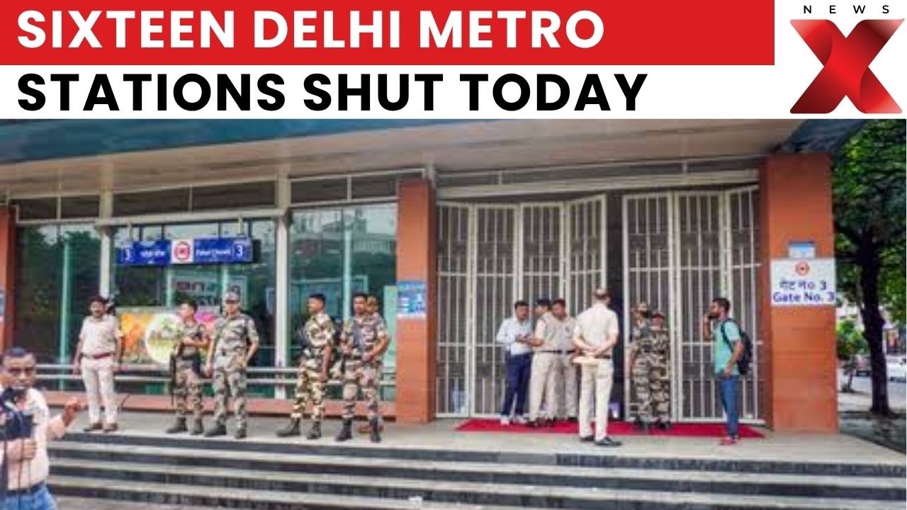 DMRC Closes 16 Metro Stations Amid Tight Security Over CJP Protest In Delhi | Latest News | NewsX