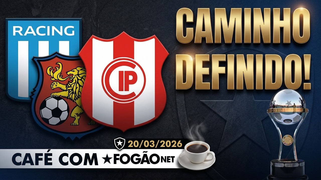 CAFÉ COM FOGÃONET: BOTAFOGO CONHECE CAMINHO NA SUL-AMERICANA | SOCIAL X TEXTOR TEN NOVOS CAPITULOS