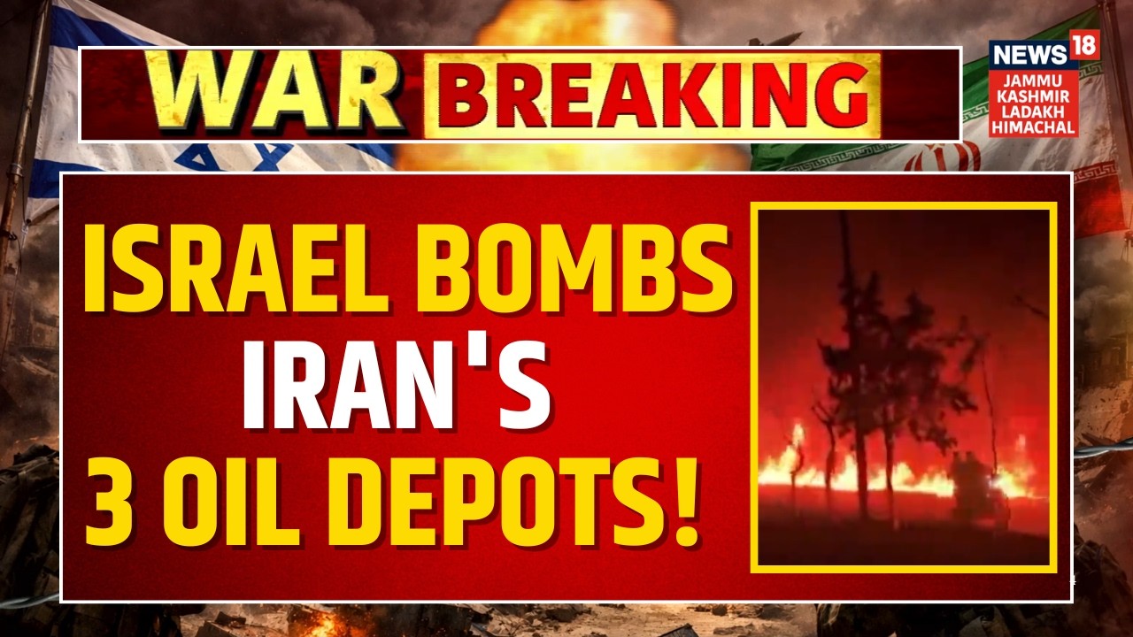 Breaking News: Israel Bombs Iran's 3 Oil Depots! | Iran Israel War | Trump | Netanyahu | N18G