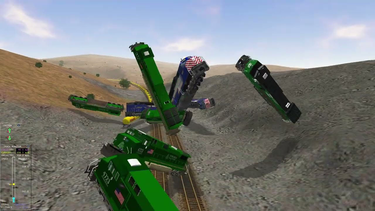 MSTS Crash Compilation #4 | 2022