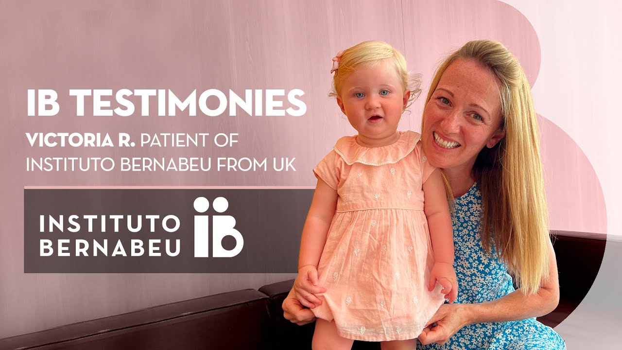Victoria R. patient of Instituto Bernabeu from UK