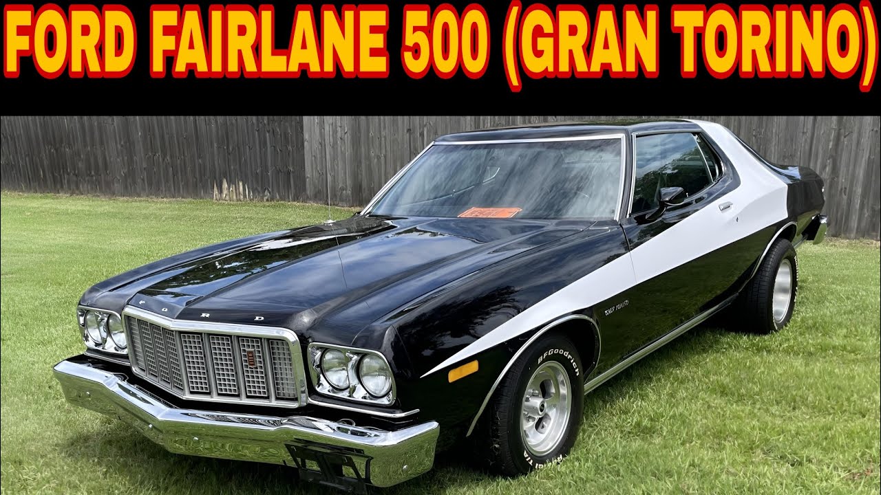Idioma Español🇪🇦Ep15 FORD FAIRLANE 500 [GRAN TORINO] AmericanMuscle_El Auto que muchos querían tener