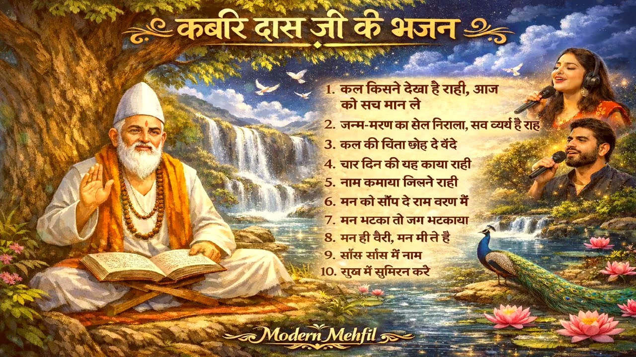 कबीर दास जी के भजन | Kabir & Meera Bai Bhajan Mashup | आत्मा को छू लेने वाले निर्गुण भजन