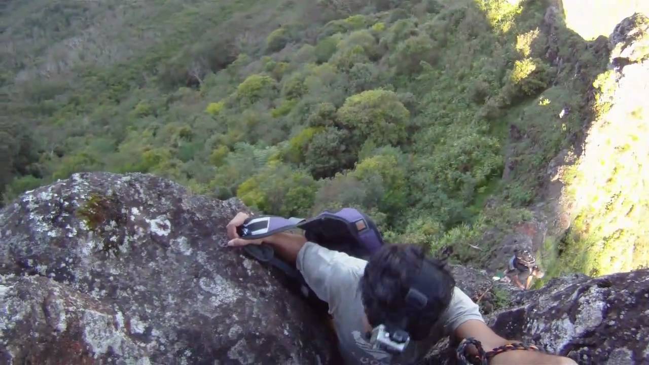 Pali Notches to Konahuanui K1 (GoPro POV)