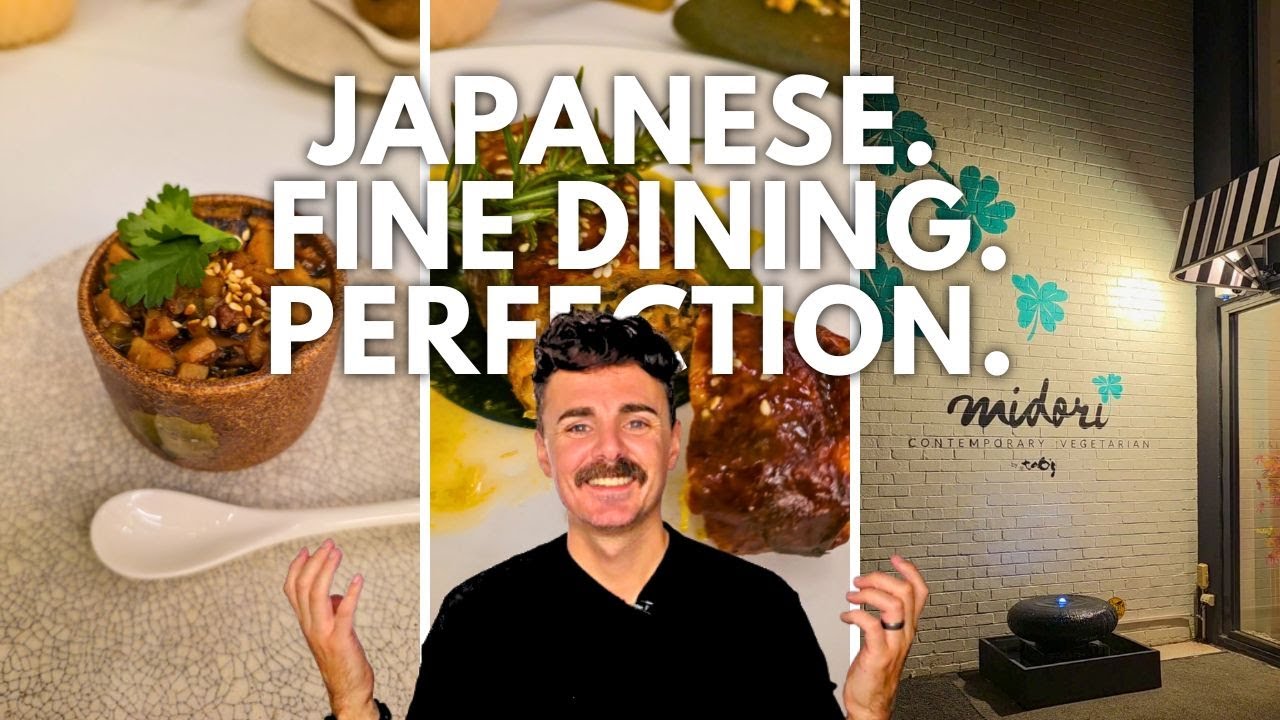 INSIDE Melbourne’s First Vegan Kaiseki – Midori by Taos Review 🍃 | Vegan Fine Dining in Australia