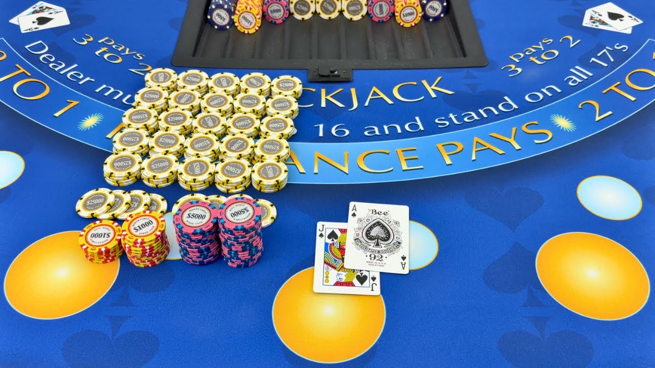 MY BIGGEST & BEST BLACKJACK WINS WITH OVER $10,000,000 IN WINNINGS & MASSIVE BETS IN 2025!