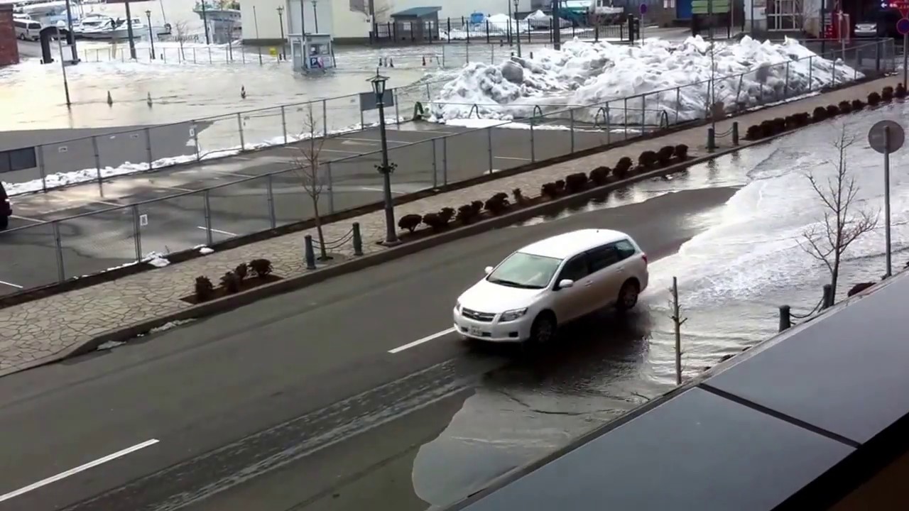 TSUNAMI in JAPAN【東日本大震災】北海道函館市の津波浸水被害 1/3　Hakodate, Hokkaido