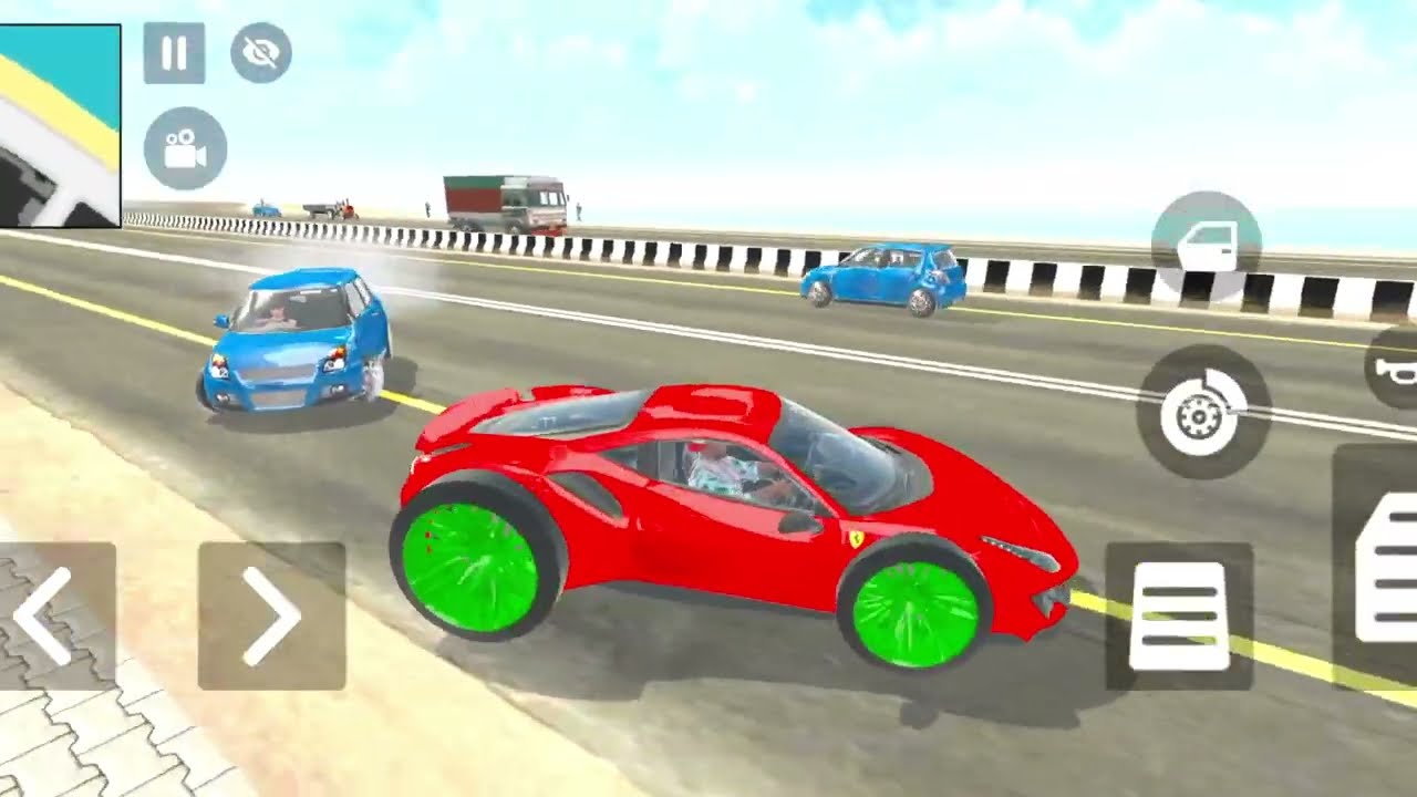 Franklin Ki City Mein Snowfall Ho Gai 🌨️😱 in Indian Theft Auto Simulator 💥 New Update