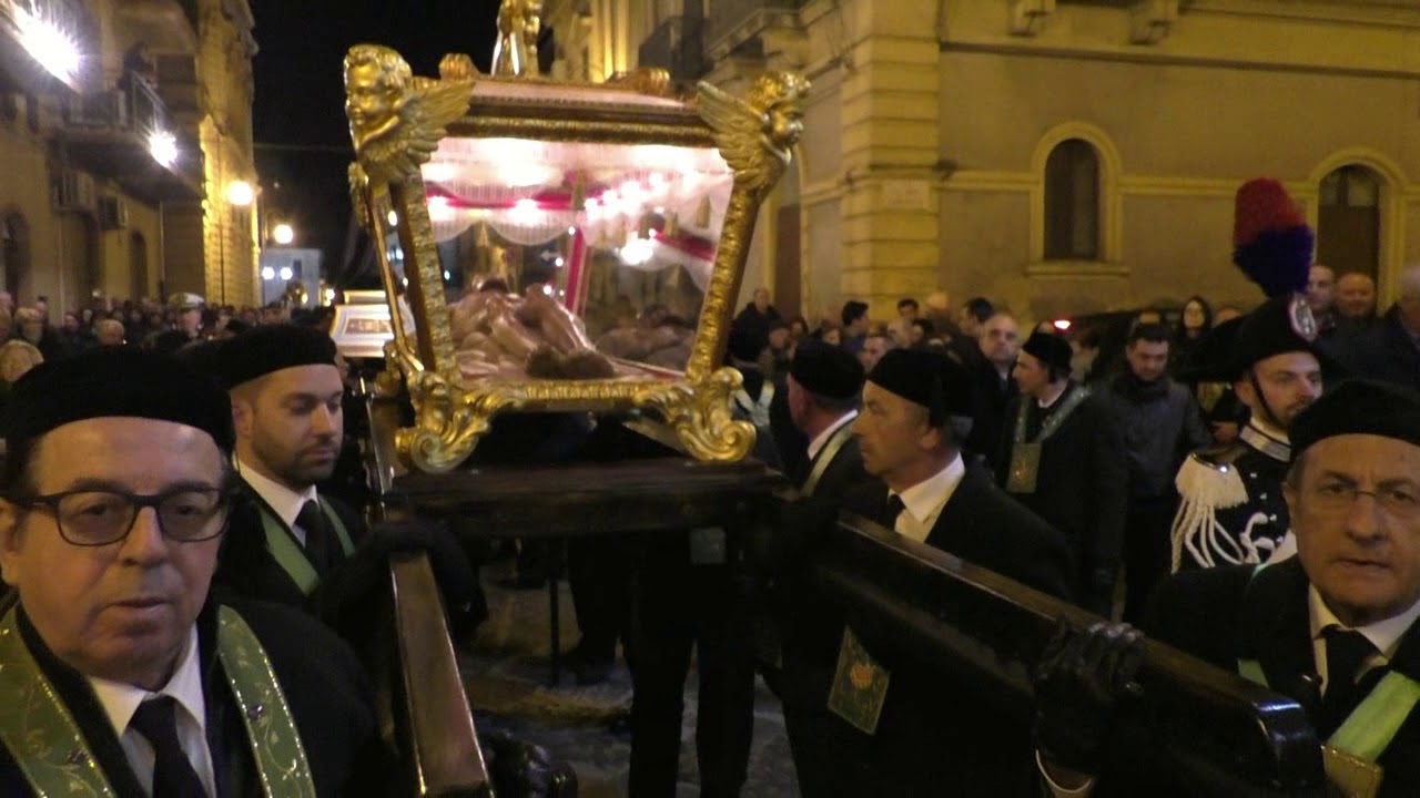 Processione del Cristo Morto e dell' Addolorata - Venerdì Santo 2019 - #Grammichele