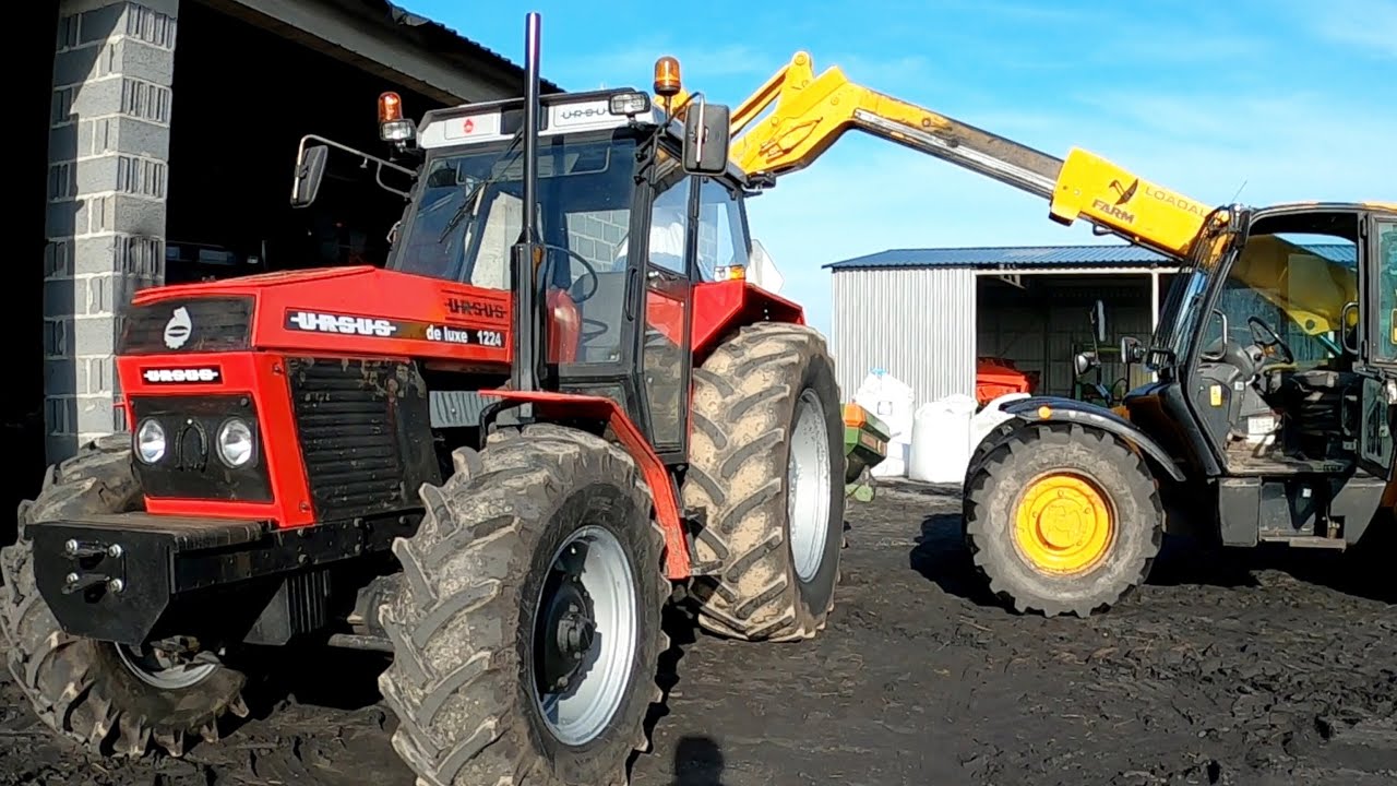 ☆WIOSNA  2025☆ GR DOBBER ☆PIĘKNY URSUS 1224 DE LUXE㋡☆ DŹWIĘK SILNIKA!!㋡☆NAWOZY & WLÓKOWANIE ☆